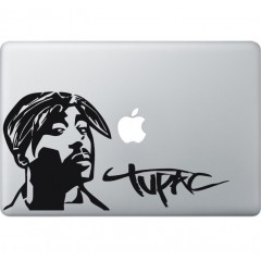 Tupac Shakur Macbook sticker